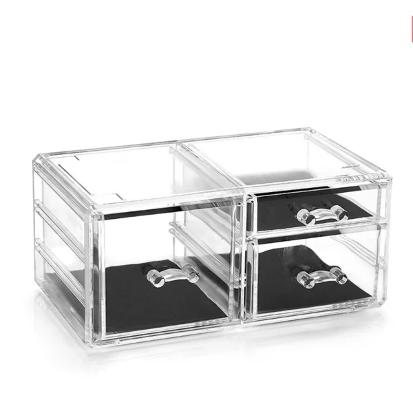 4ea2fb38fe92704b4315d3a77a1689ec Acrylic Makeup Organizer with 3 Drawers
