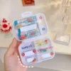 9d7d37c760404b4d663c57366ecc98fa Transparent Cute Lattice Mini Storage Box
