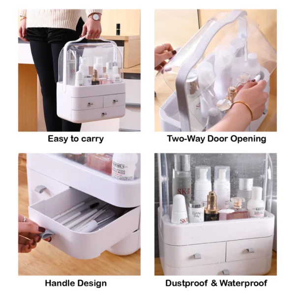 my-11134207-7qula-li3seo14i1k397 Portable Cosmetic Drawer Makeup Storage Box